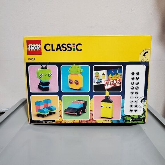 LEGO Classic 11027 Creative Neon Fun Brick Box Set Building Kit New 2023 - Picture 3 of 11